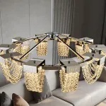 Люстра на штанге ALVARIN D80 Chrome