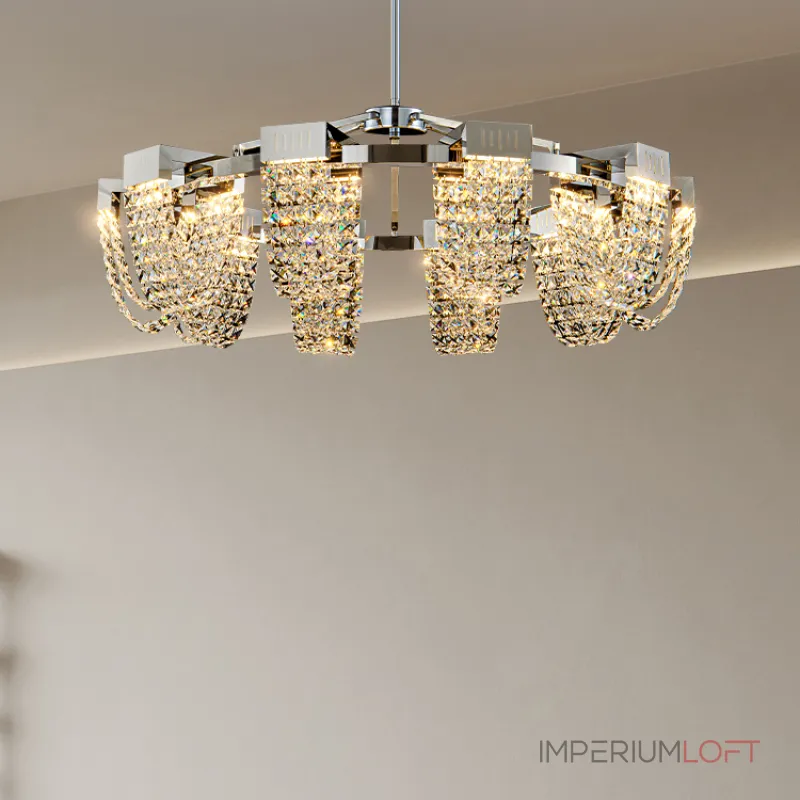 Люстра на штанге ALVARIN D80 Chrome Люстра на штанге ALVARIN D80 Chrome