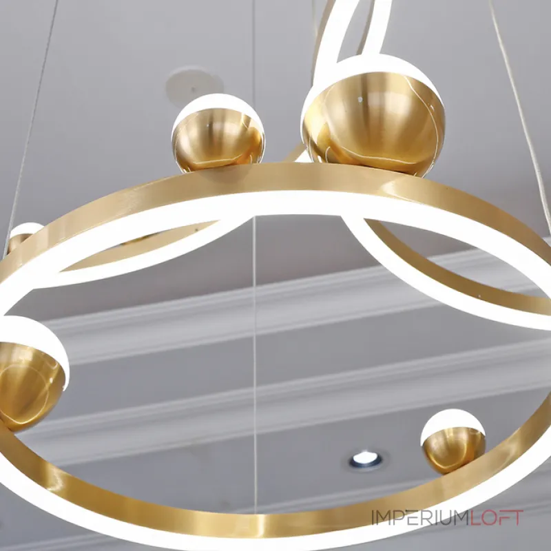 Подвесная люстра HOLVAST COMBO B D60+80 от ImperiumLoft