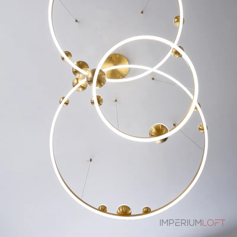 Подвесная люстра HOLVAST COMBO B D60+80 от ImperiumLoft