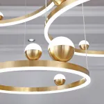 Подвесная люстра HOLVAST COMBO B D60+80 от ImperiumLoft