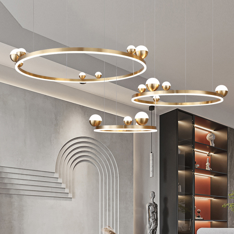 Подвесная люстра HOLVAST COMBO B D60+80 от ImperiumLoft