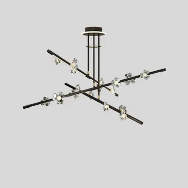 Люстра на штанге CAMILIA CH D120 Black