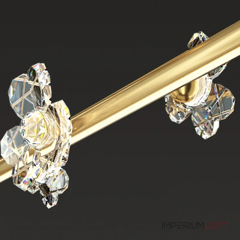 Люстра на штанге CAMILIA CH D120 Brass