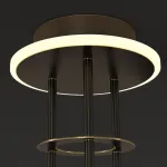 Люстра на штанге CAMILIA CH D120 Brass