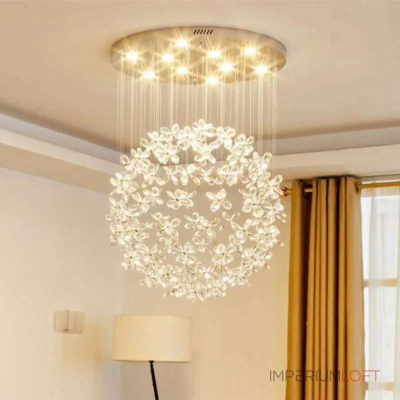 Подвесная люстра LUCIEN D120 Amber от ImperiumLoft