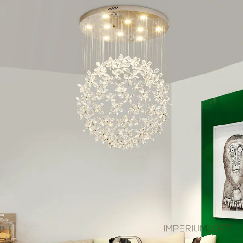 Подвесная люстра LUCIEN D120 Amber от ImperiumLoft