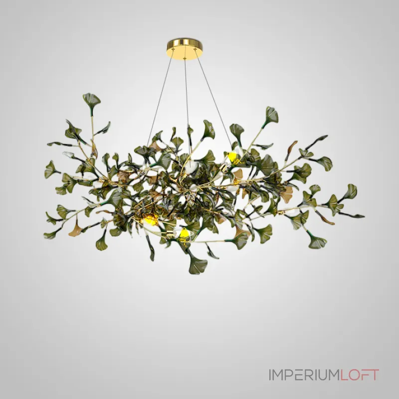 Подвесная люстра ELLING A L80 Green от ImperiumLoft Подвесная люстра ELLING A L80 Green от ImperiumLoft