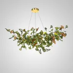 Подвесная люстра ELLING A L120 Green от ImperiumLoft