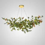 Подвесная люстра ELLING A L150 Green от ImperiumLoft