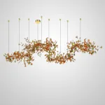 Подвесная люстра ELLING B L300 Amber от ImperiumLoft