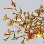 Подвесная люстра ELLING A L150 Green от ImperiumLoft