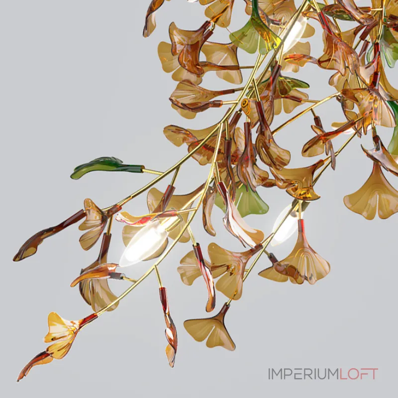 Подвесная люстра ELLING A L150 Green от ImperiumLoft