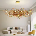 Подвесная люстра ELLING A L150 Green от ImperiumLoft