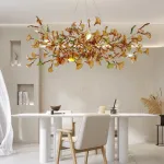 Подвесная люстра ELLING A L150 Green от ImperiumLoft