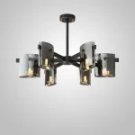 Люстра на штанге JANICE CH L6 Black