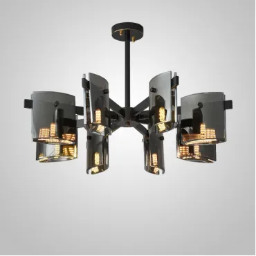 Люстра на штанге JANICE CH L8 Black