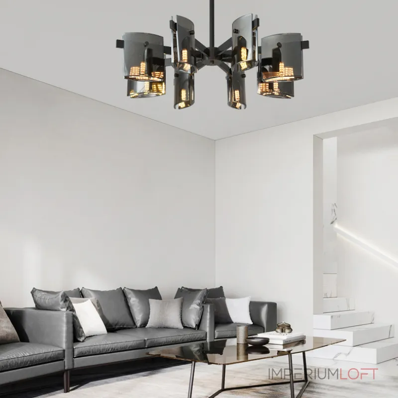 Люстра на штанге JANICE CH L10 Brass