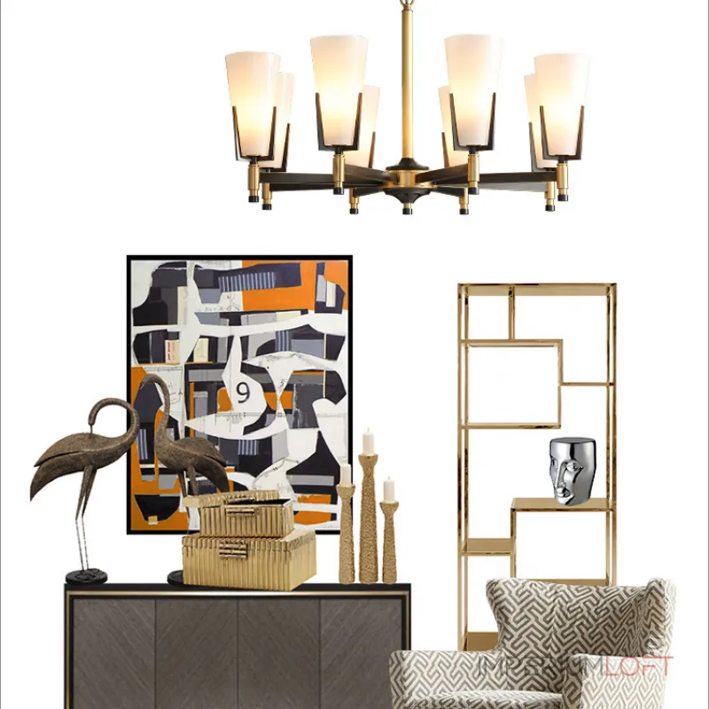 Подвесная люстра FABRICIO L10 от ImperiumLoft Подвесная люстра FABRICIO L10 от ImperiumLoft