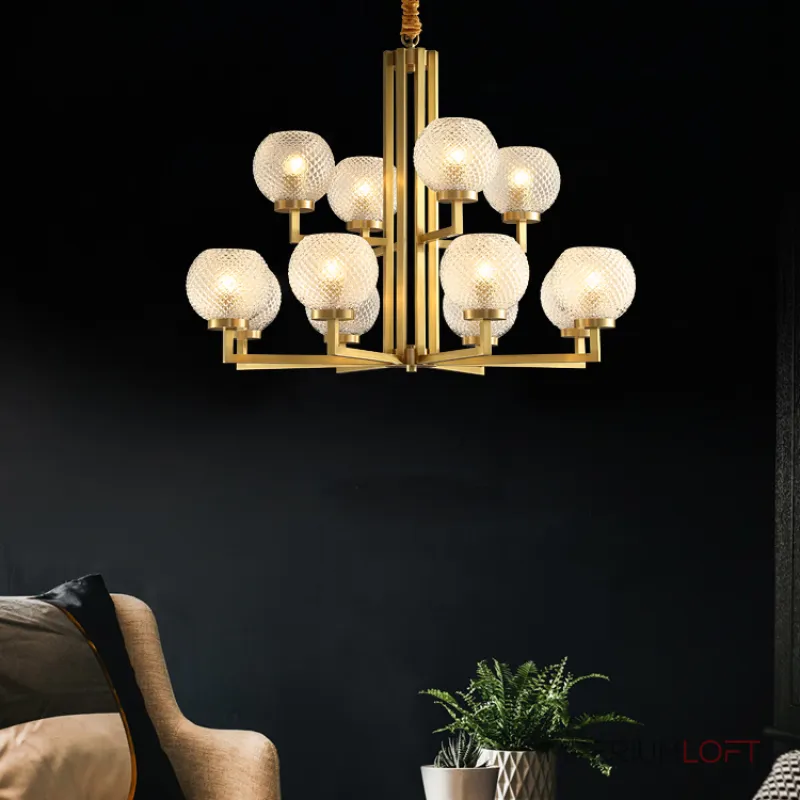 Подвесная люстра CHLOE LUX L12 от ImperiumLoft