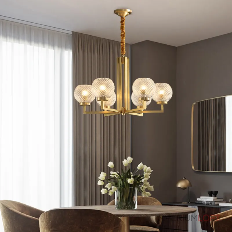 Подвесная люстра CHLOE LUX L12 от ImperiumLoft