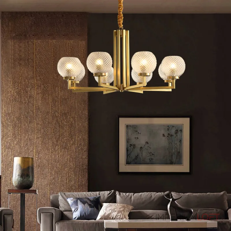 Подвесная люстра CHLOE LUX L12 от ImperiumLoft