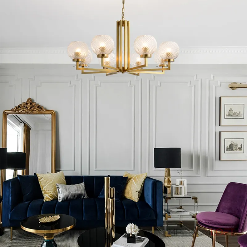 Подвесная люстра CHLOE LUX L12 от ImperiumLoft