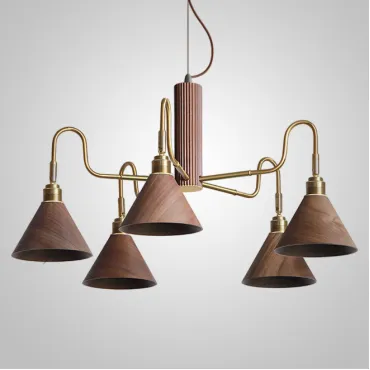 Подвесная люстра DOMENIC B D75 Dark Brown