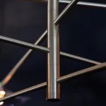 Люстра на штанге MILIAN CH L8 Black Grey