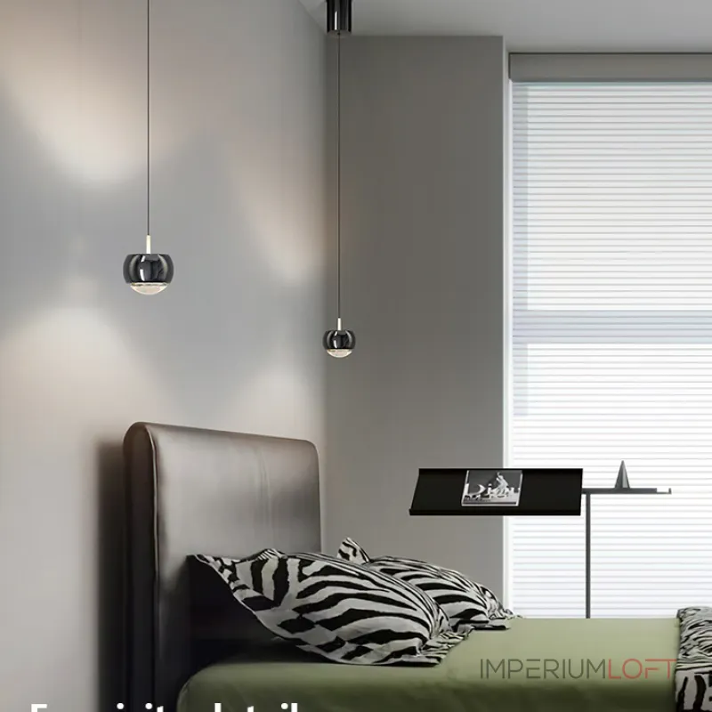 Подвесной светильник SYRUS B Black от ImperiumLoft