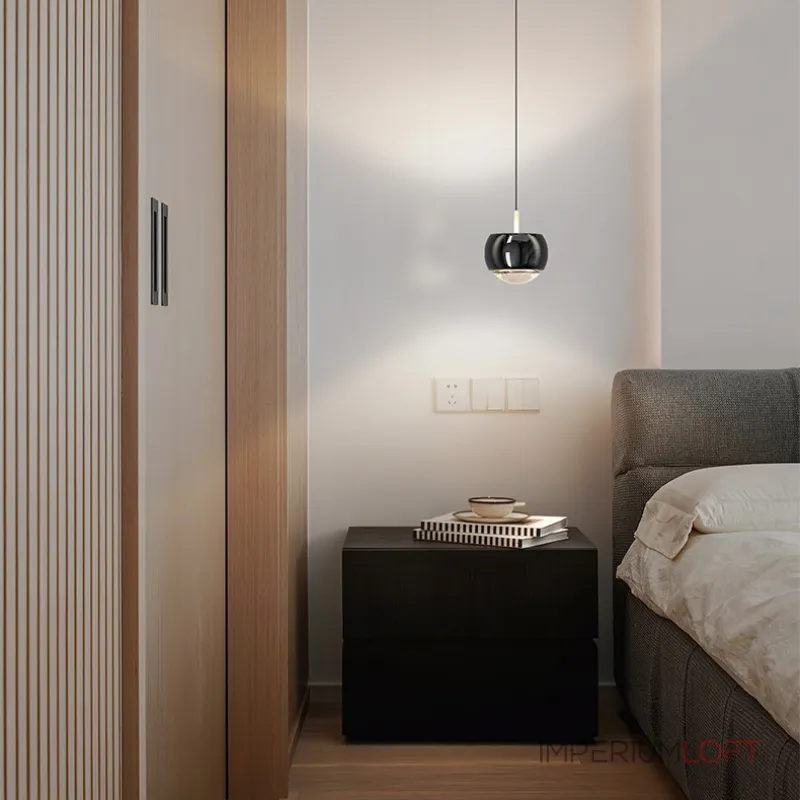 Подвесной светильник SYRUS B Black от ImperiumLoft