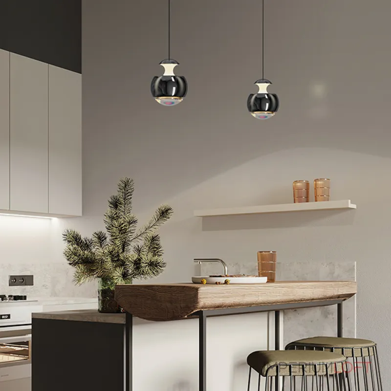 Подвесной светильник SYRUS B Black от ImperiumLoft