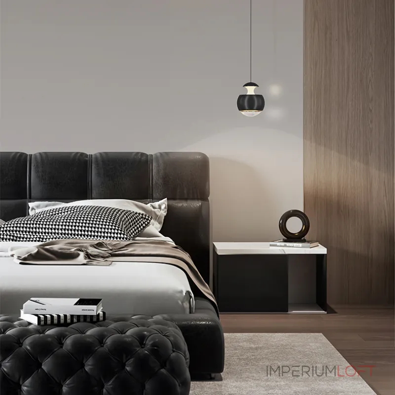 Подвесной светильник SYRUS B Black от ImperiumLoft