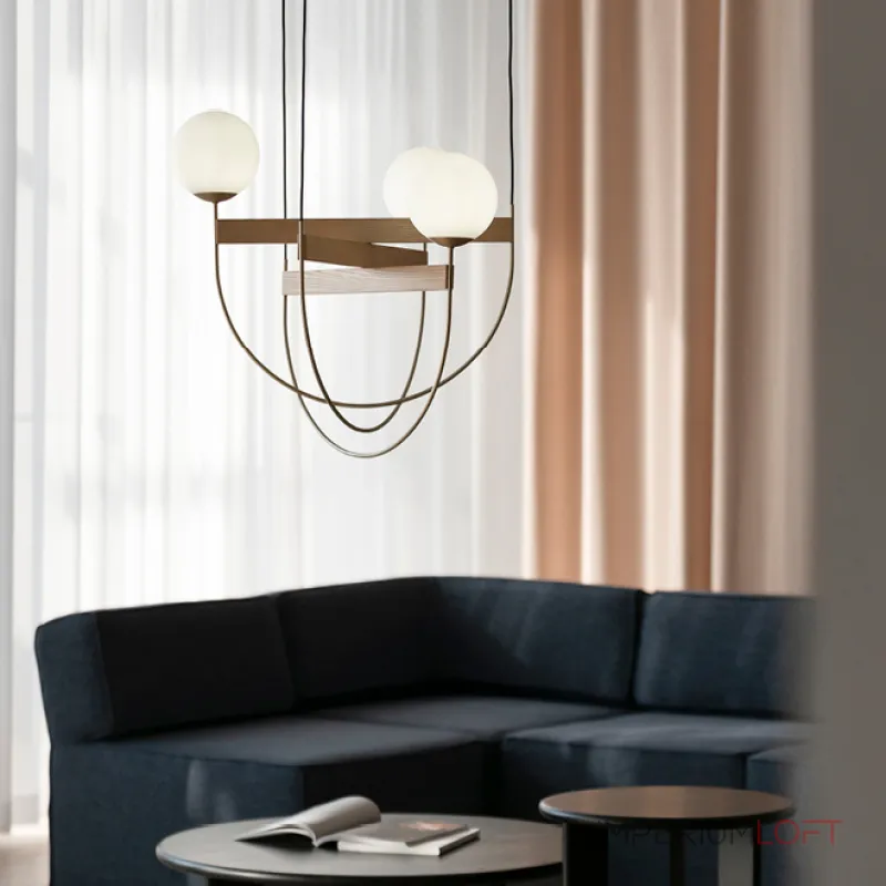 Подвесной светильник GIERTON D78 Light brown от ImperiumLoft Подвесной светильник GIERTON D78 Light brown от ImperiumLoft