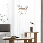 Подвесной светильник GIERTON D78 Light brown от ImperiumLoft