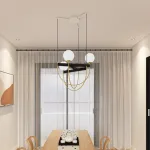 Подвесной светильник GIERTON D78 Light brown от ImperiumLoft