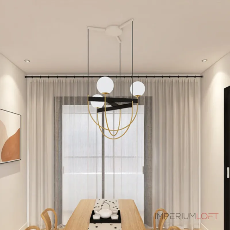 Подвесной светильник GIERTON D78 Light brown от ImperiumLoft Подвесной светильник GIERTON D78 Light brown от ImperiumLoft
