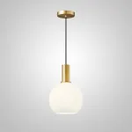 Подвесной светильник IRIS WHITE  A Brass от ImperiumLoft