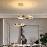 Подвесная люстра SELLIF B RING COMBO D40+60+80 Brass от ImperiumLoft