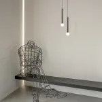 Подвесной светильник FEDDE L2 Pearl Black от ImperiumLoft