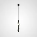 Подвесной светильник CAMILIA BW L5 Black от ImperiumLoft