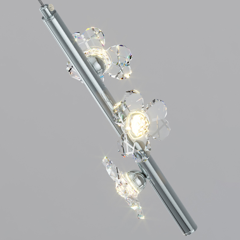 Подвесной светильник CAMILIA BW L5 Chrome от ImperiumLoft