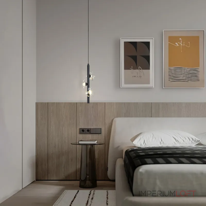 Подвесной светильник CAMILIA BW L5 Chrome от ImperiumLoft