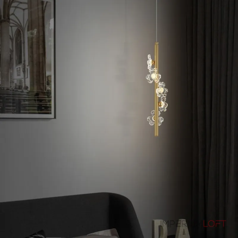 Подвесной светильник CAMILIA BW L5 Chrome от ImperiumLoft