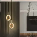 Подвесной светильник KEZIA RING Трехцветный свет от ImperiumLoft