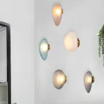 Настенный светильник LINDIS WALL C White в форме камней от ImperiumLoft