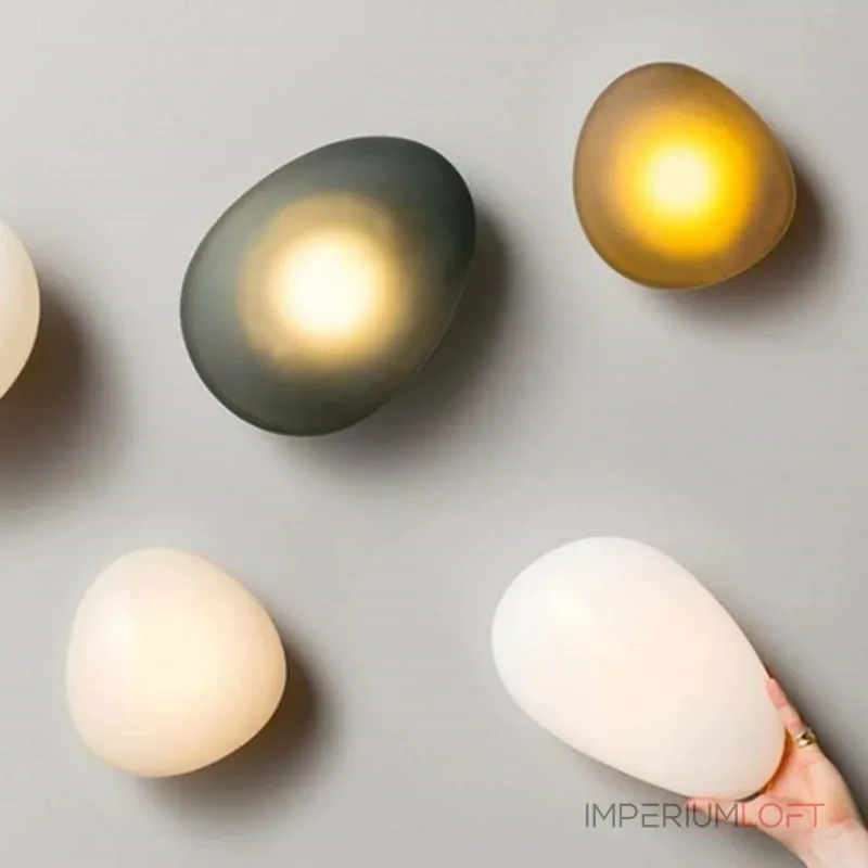 Настенный светильник LINDIS WALL A White в форме камней от ImperiumLoft Настенный светильник LINDIS WALL A White в форме камней от ImperiumLoft