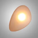 Настенный светильник LINDIS WALL B Brass в форме камней от ImperiumLoft