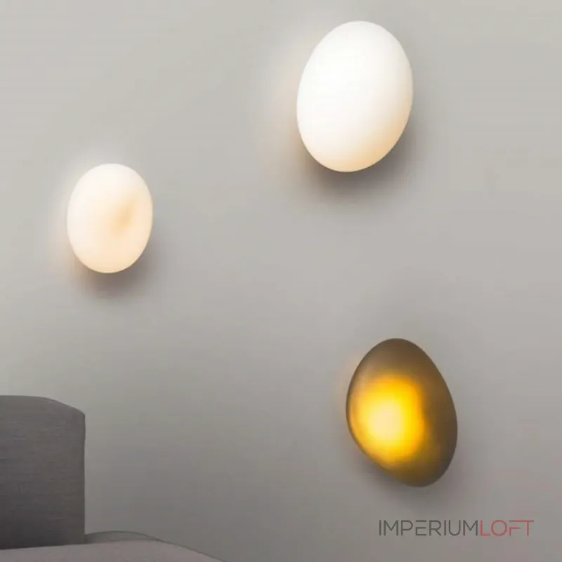 Настенный светильник LINDIS WALL D White в форме камней от ImperiumLoft Настенный светильник LINDIS WALL D White в форме камней от ImperiumLoft