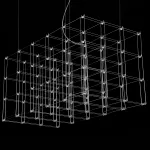 Подвесная люстра Quasar Cosmos Square LED pendant light 120/60/60